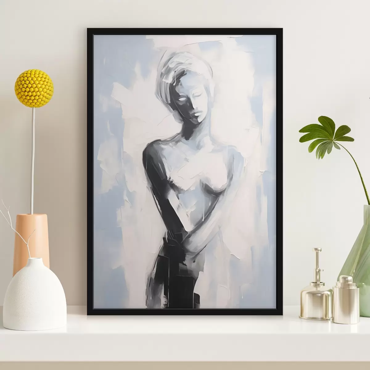 Poster Abstrakte Frau f44054