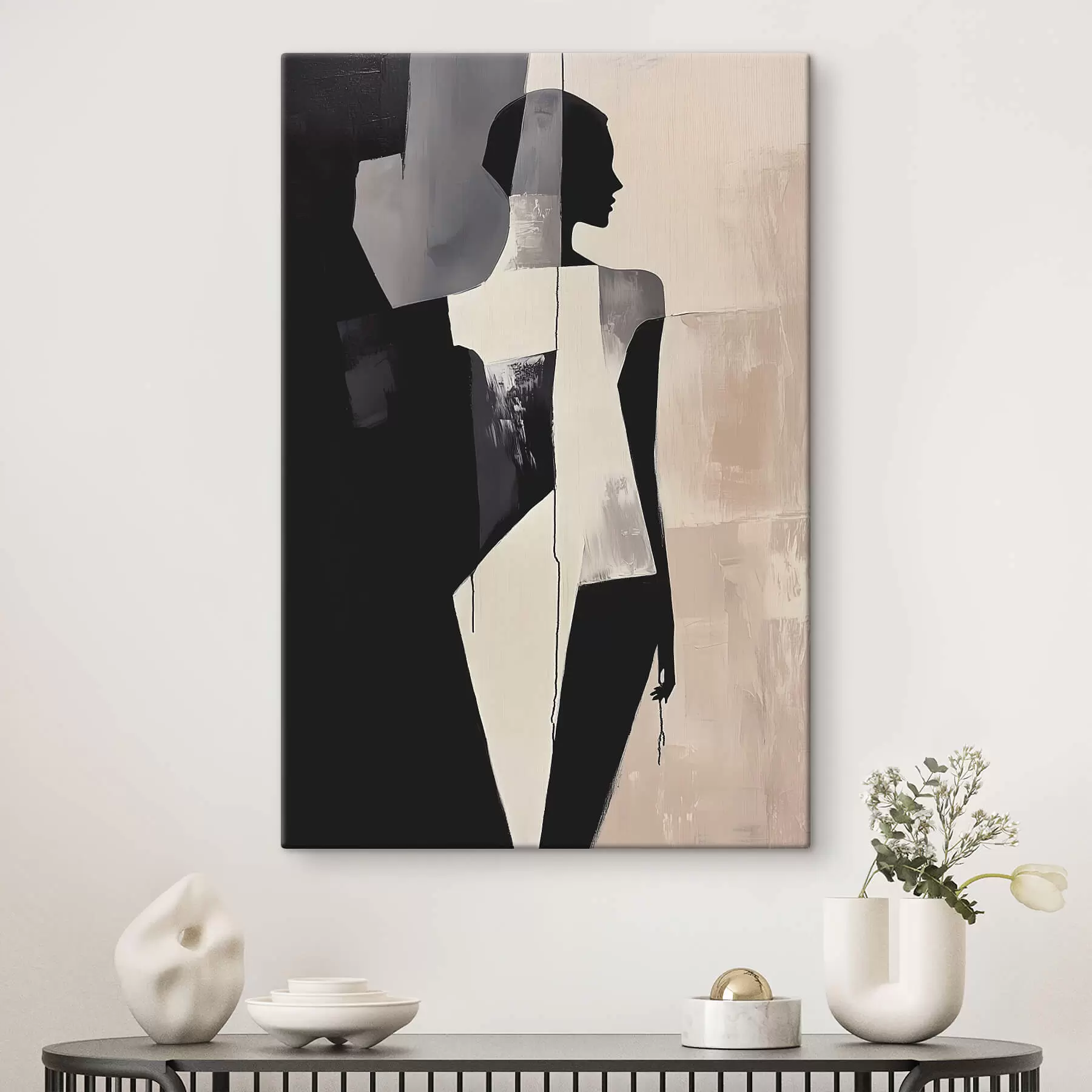 Fototapete Abstrakte Silhouette s43969