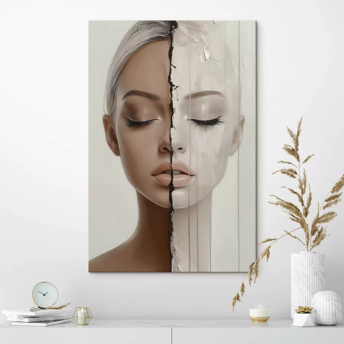 Wandbilder Porträt einer Frau s43972