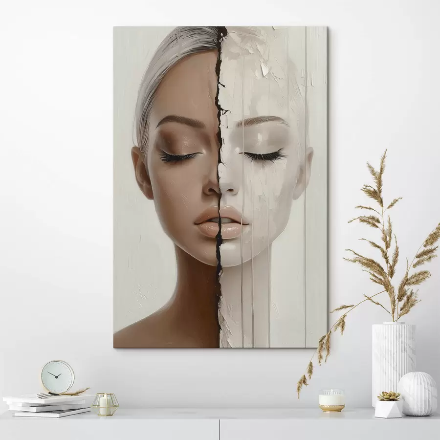 Wandbilder Porträt einer Frau s43972