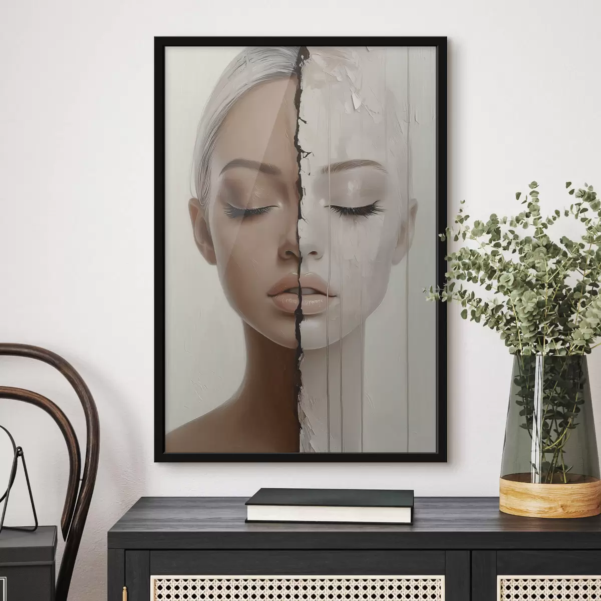 Poster Porträt einer Frau f43972