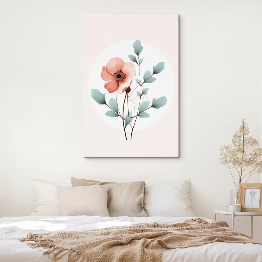 Wandbilder Zarte Mohnblume s43993