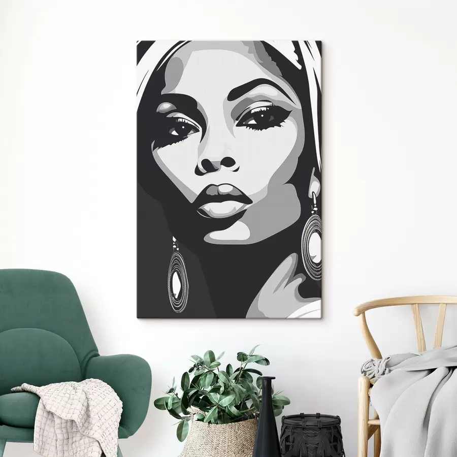 Wandbilder Porträt einer Frau s44106