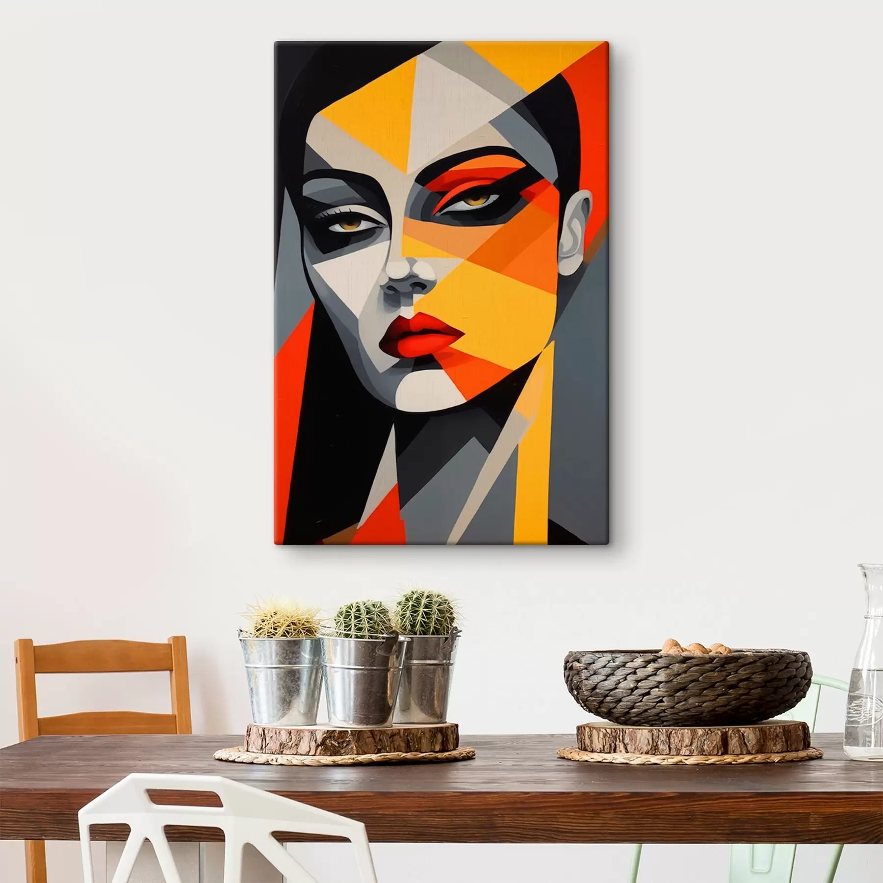 Wandbilder Abstraktes Gesicht s44111