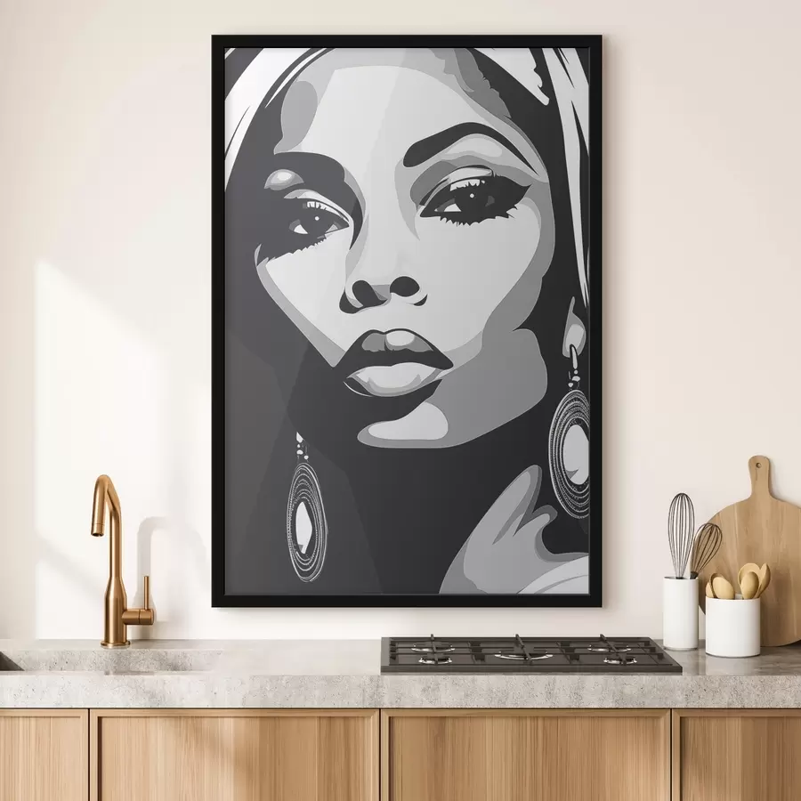 Fototapete Porträt einer Frau f44106