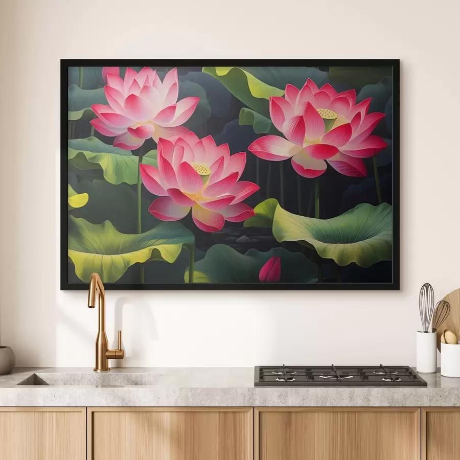 Fototapete Lotusblumen f44120