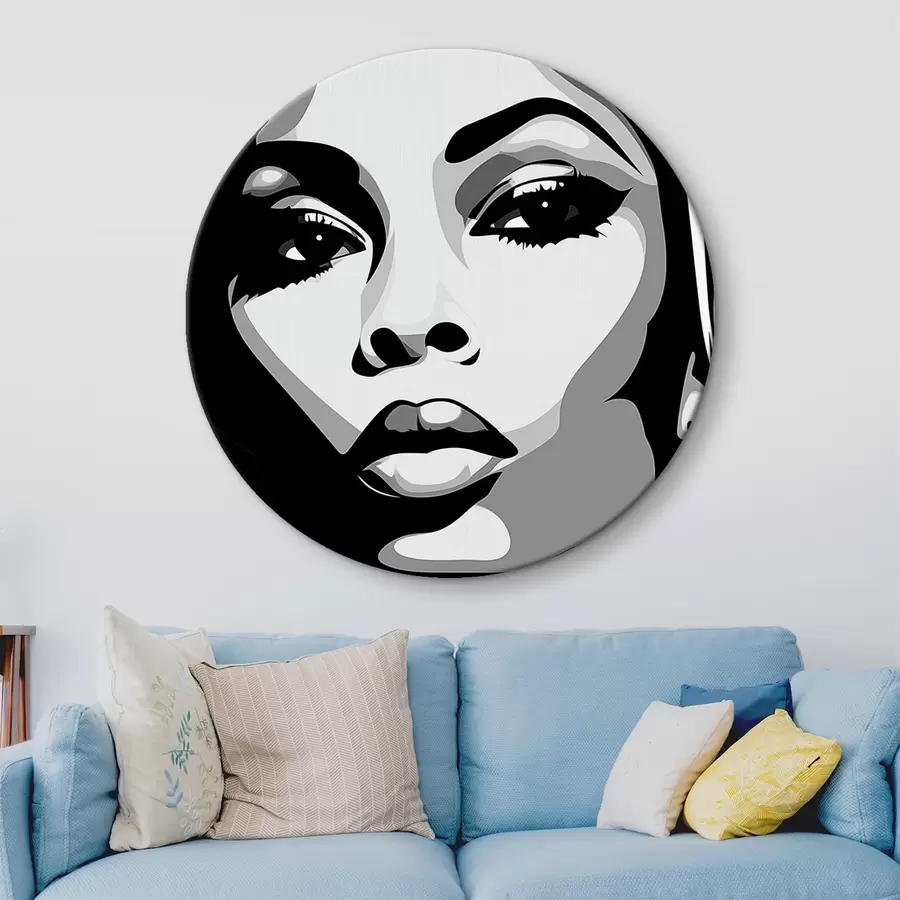 Wandbilder Porträt einer Frau r44106