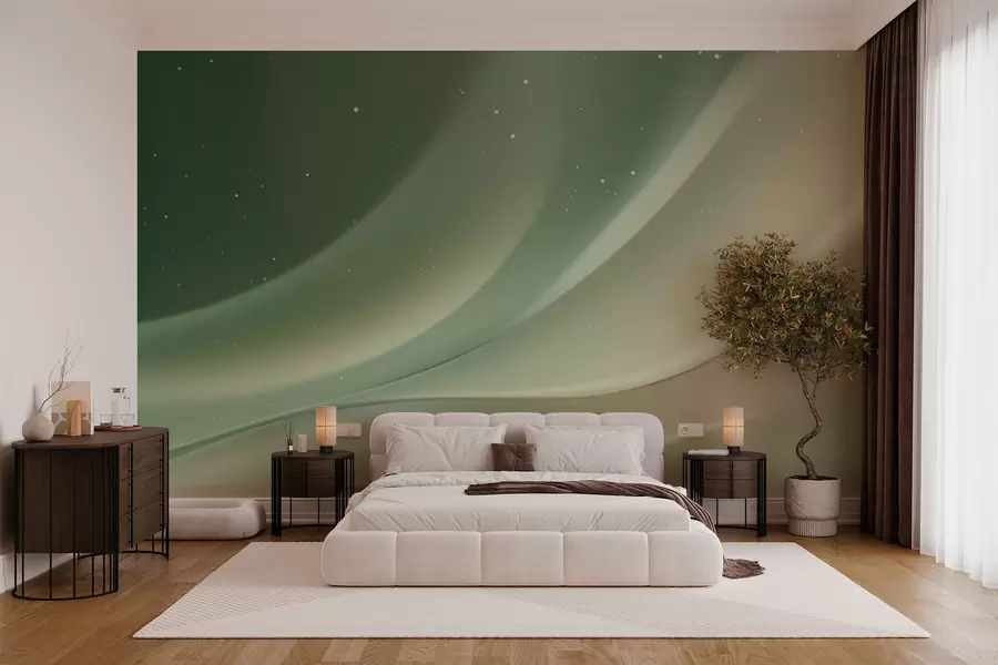 Fototapete Abstrakte Wellen Aurora w03751