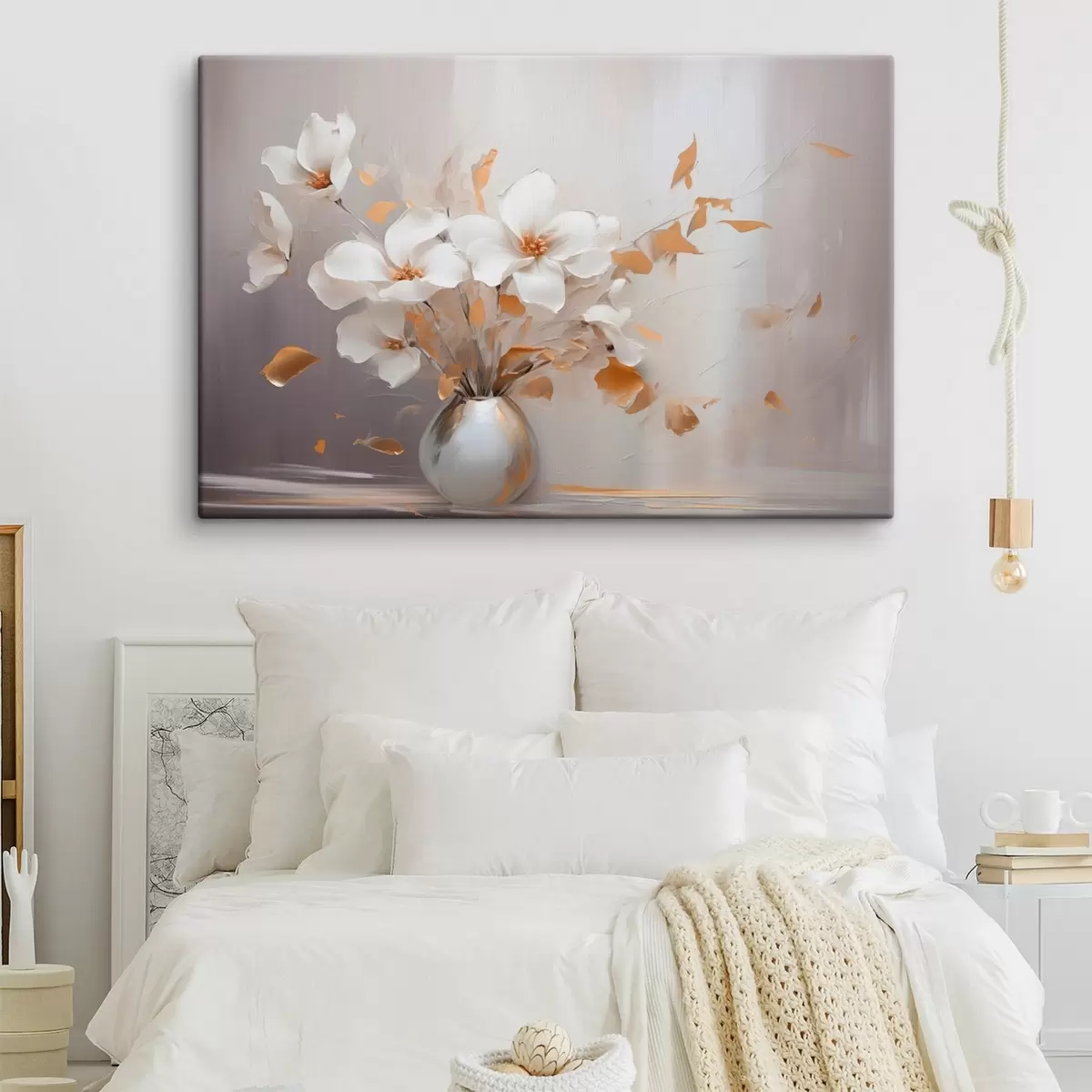 Wandbilder Blumen in einer Vase s44133