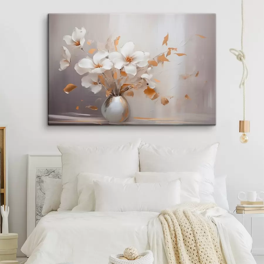 Wandbilder Blumen in einer Vase s44133