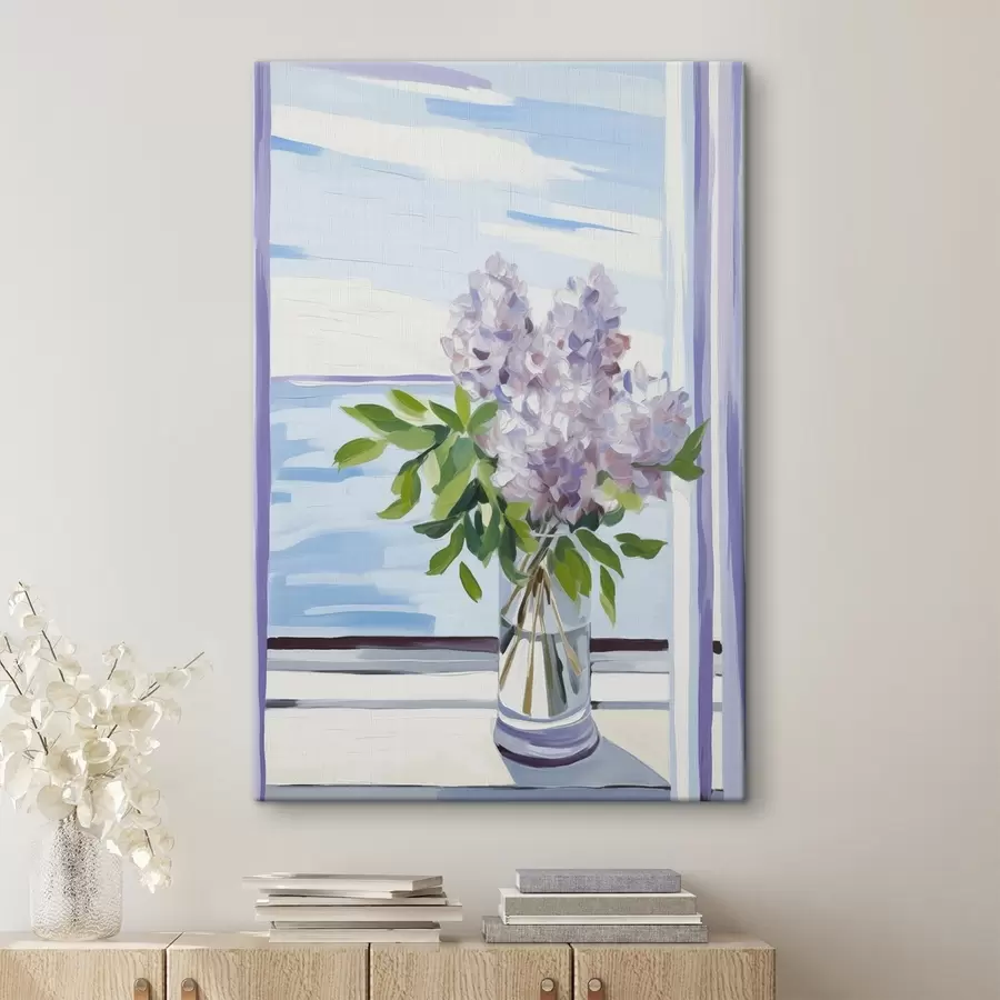 Wandbilder Ein Blumenstrauß aus Flieder s44134