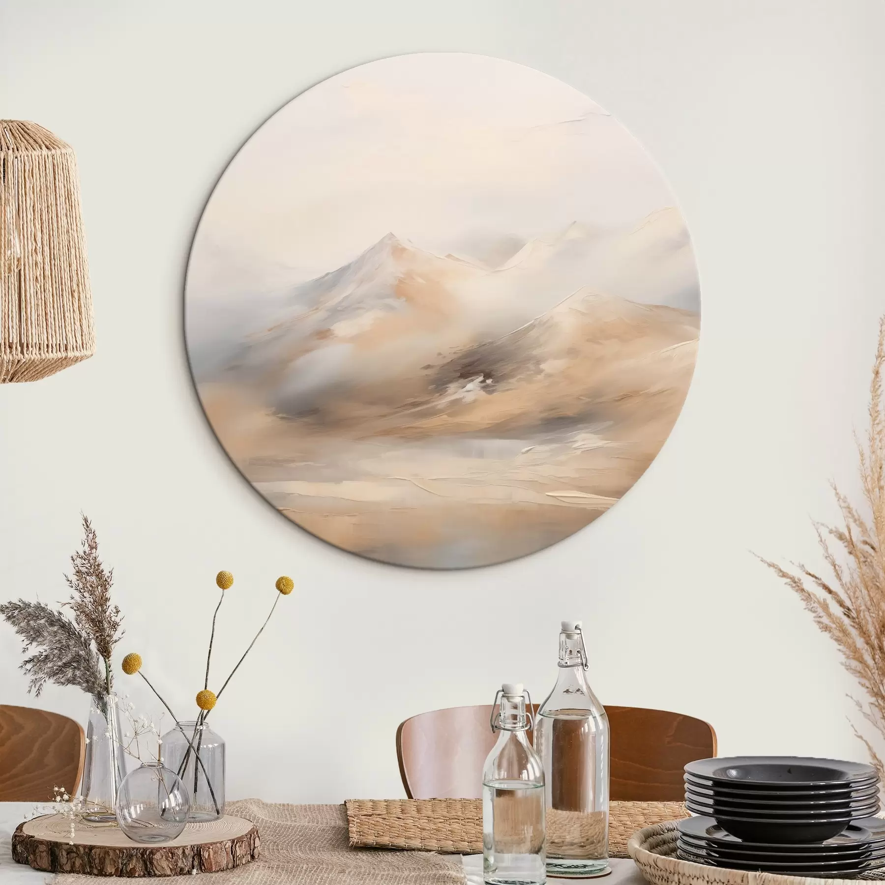 Wandbilder Berge Nachahmung Malerei r44125