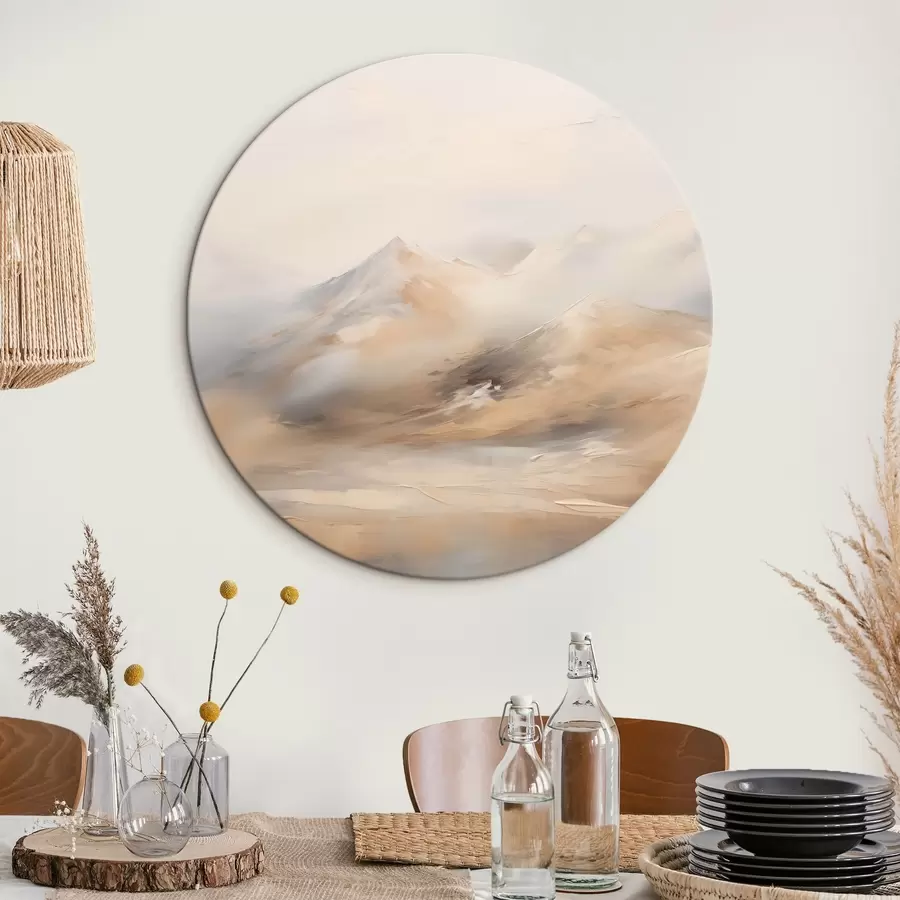 Wandbilder Berge Nachahmung Malerei r44125