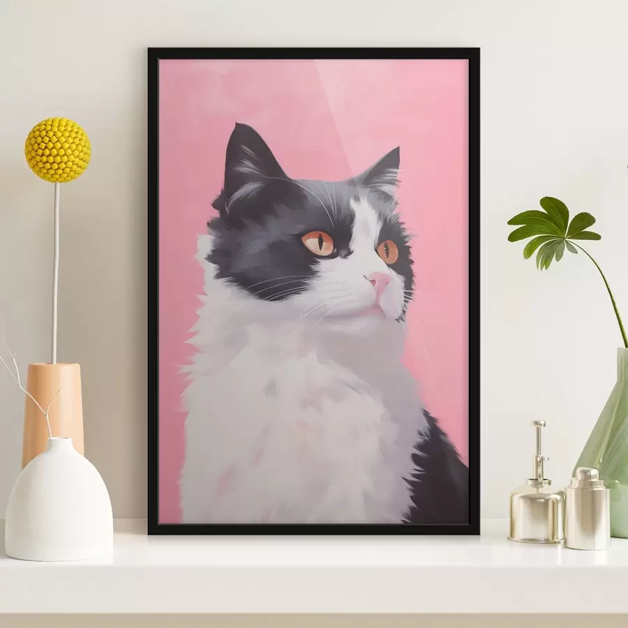 Wandbilder Katze f44140