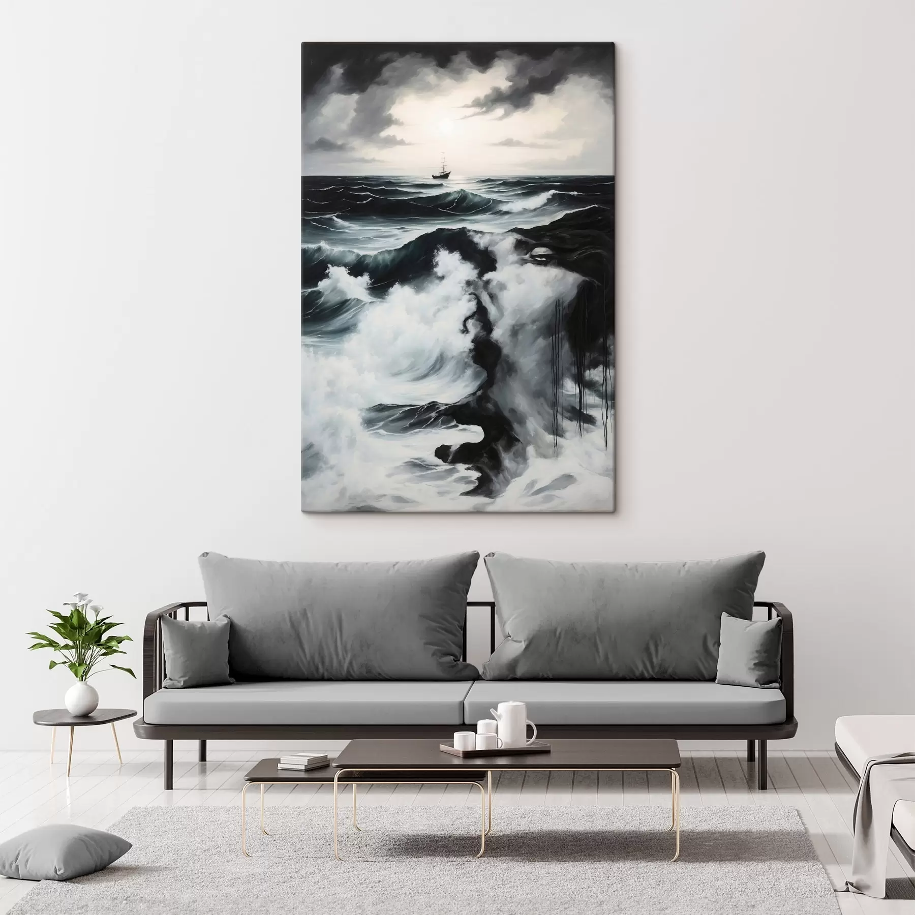 Wandbilder Stürmische See s44071