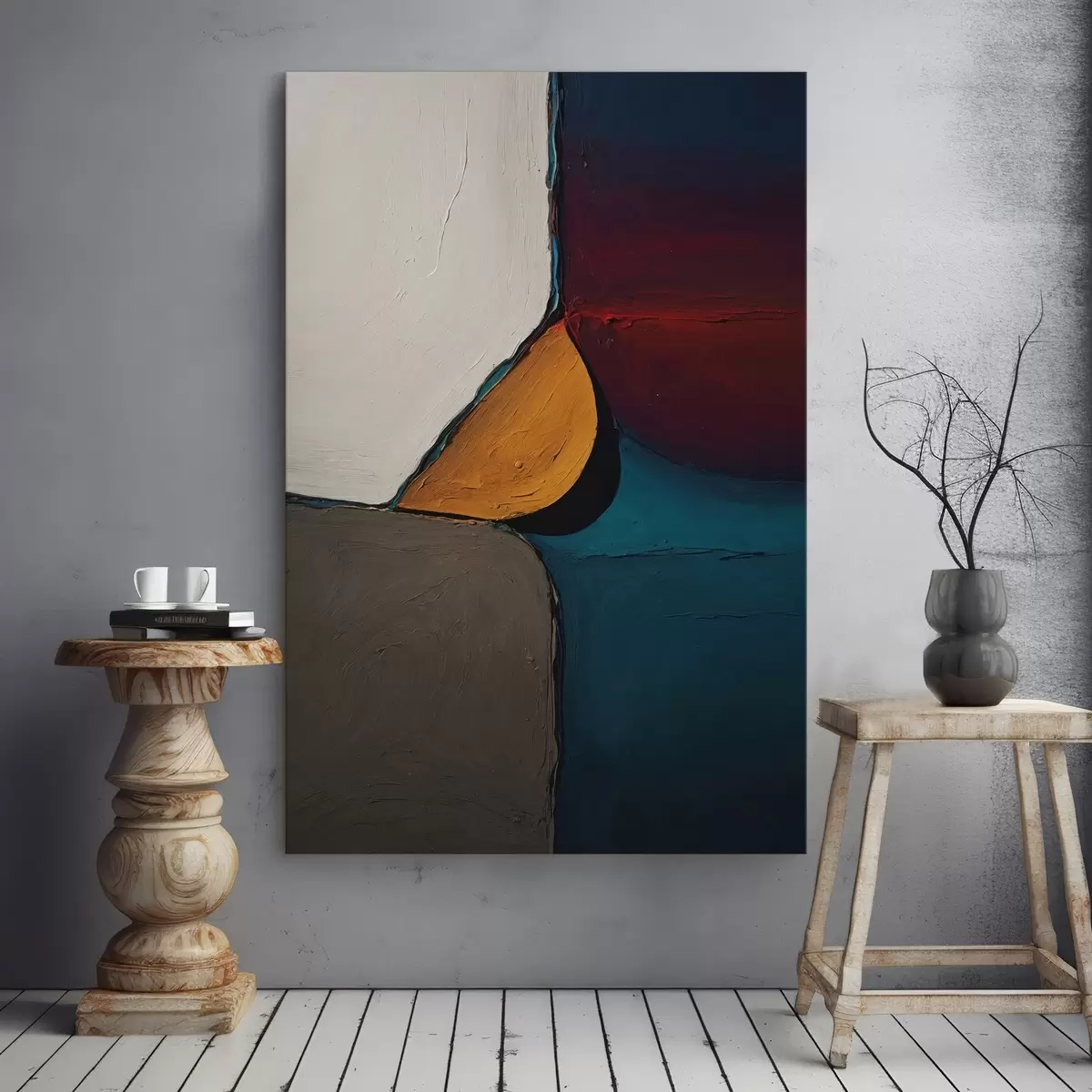 Wandbilder Mehrfarbiges Relief s44095