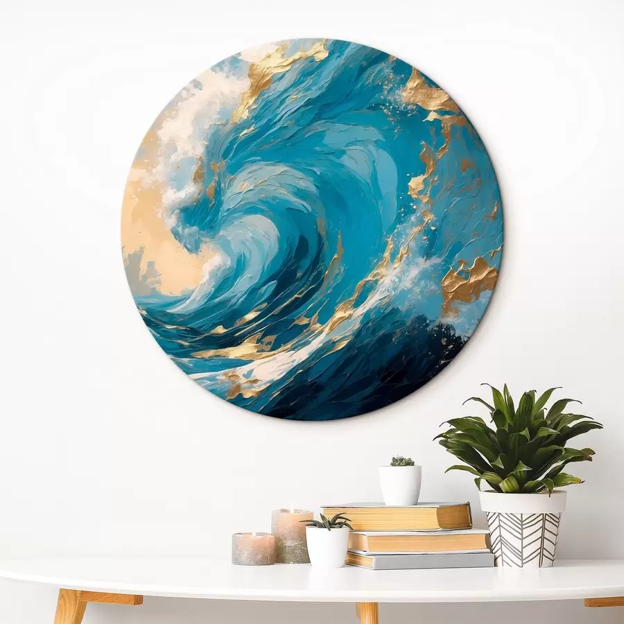 Wandbilder Ansteigender Tsunami r44084