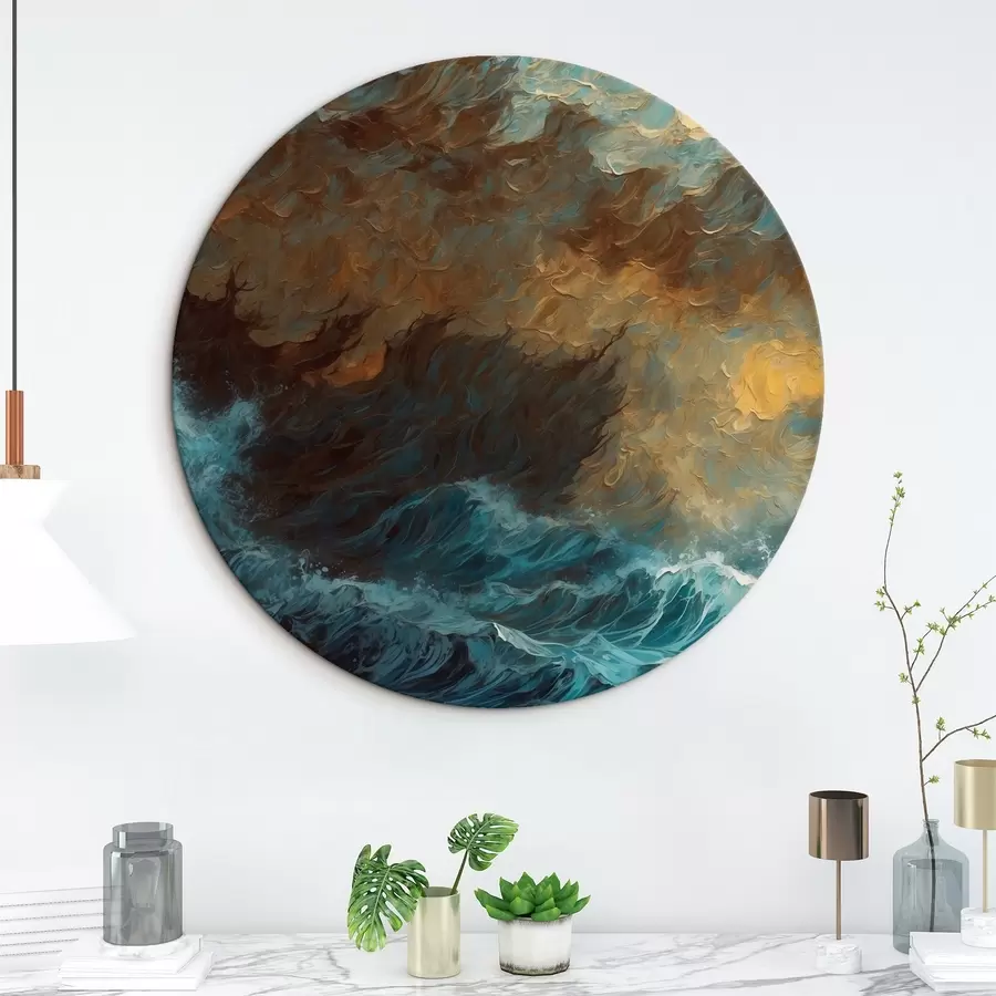 Wandbilder Sturm auf dem Meer r44086