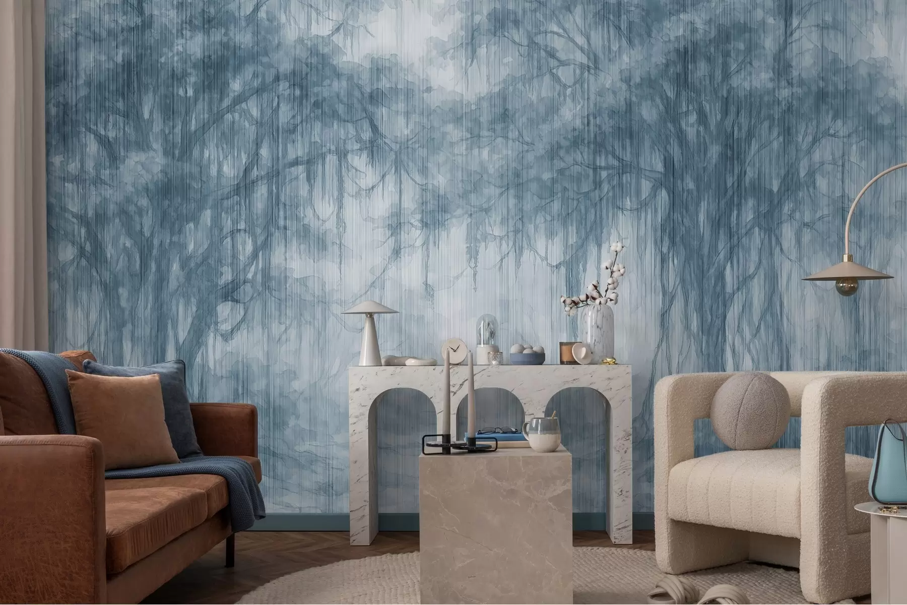 Fototapete Abstrakte Bäume w03819v2