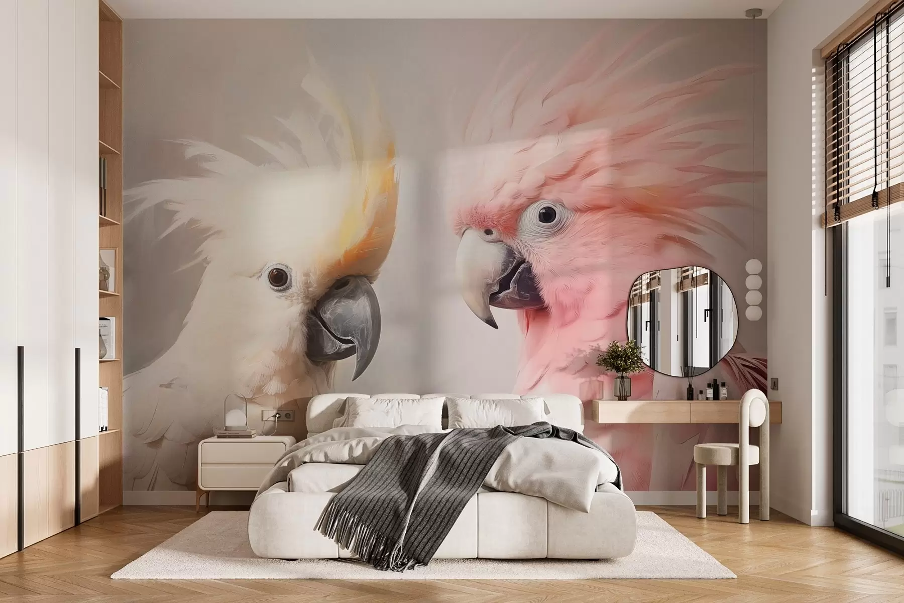 Fototapete Papageien w03848