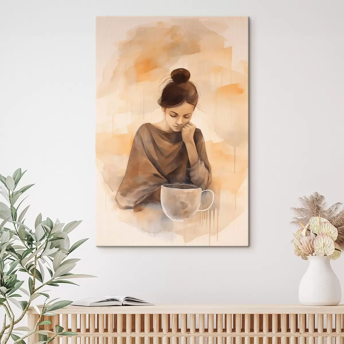 Wandbilder Kaffee-Reflexionen s44158