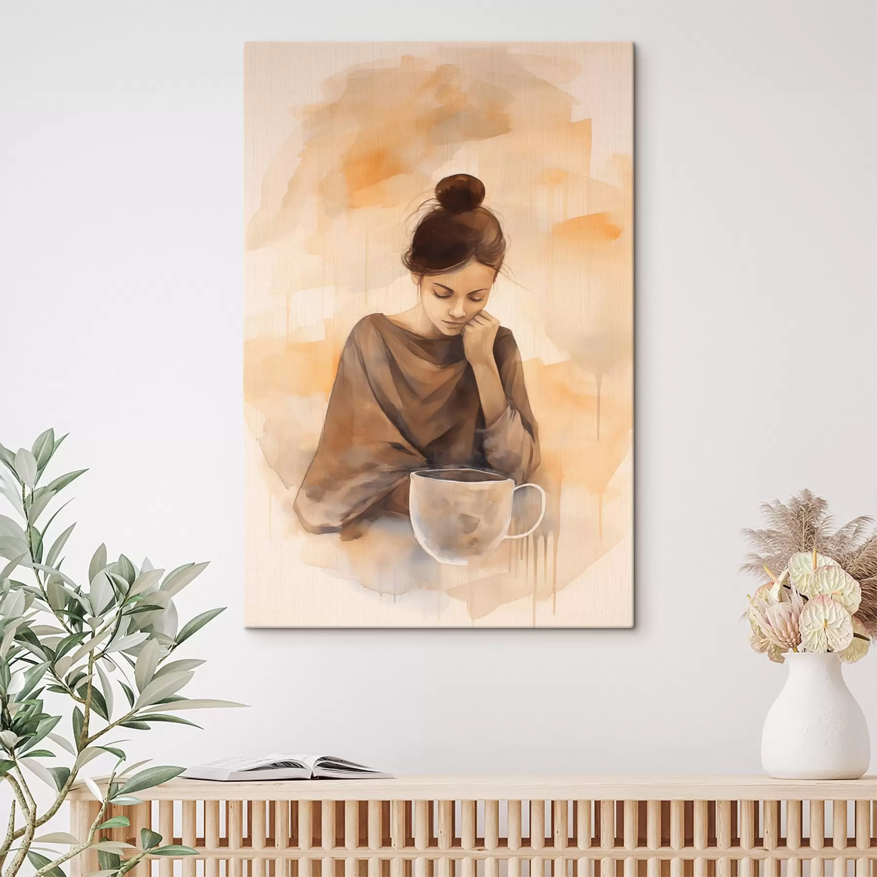 Wandbilder Kaffee-Reflexionen s44158