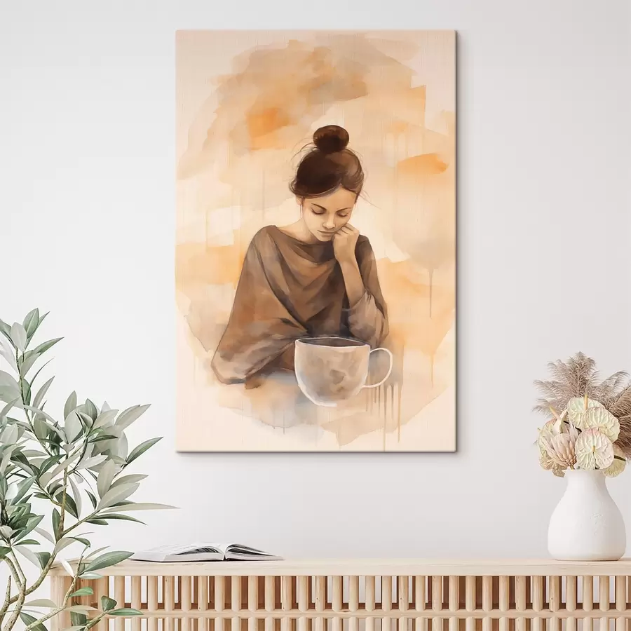 Wandbilder Kaffee-Reflexionen s44158