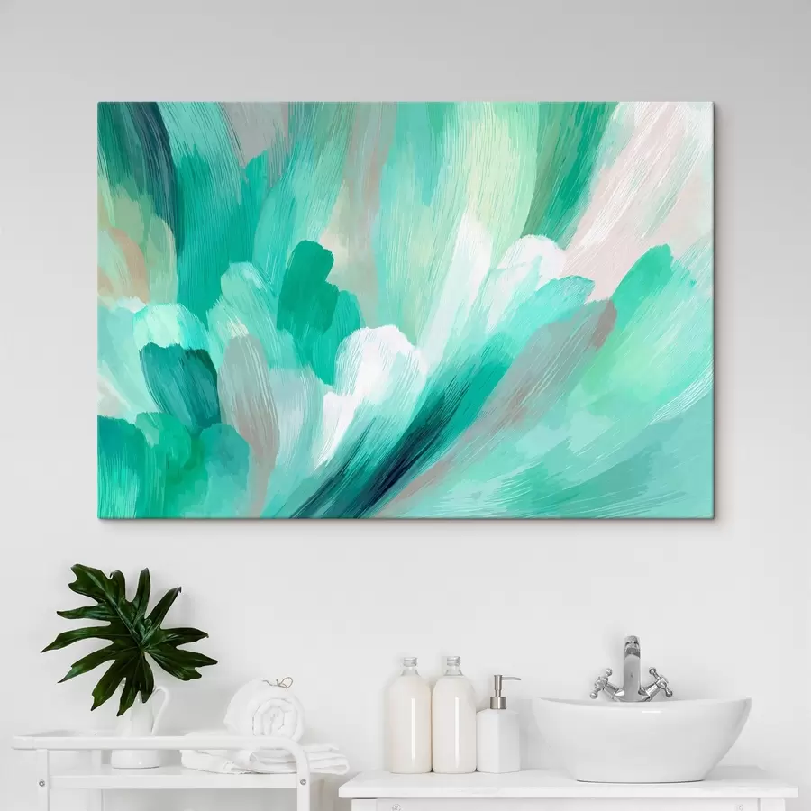 Wandbilder Elegante Pinselstriche s44169