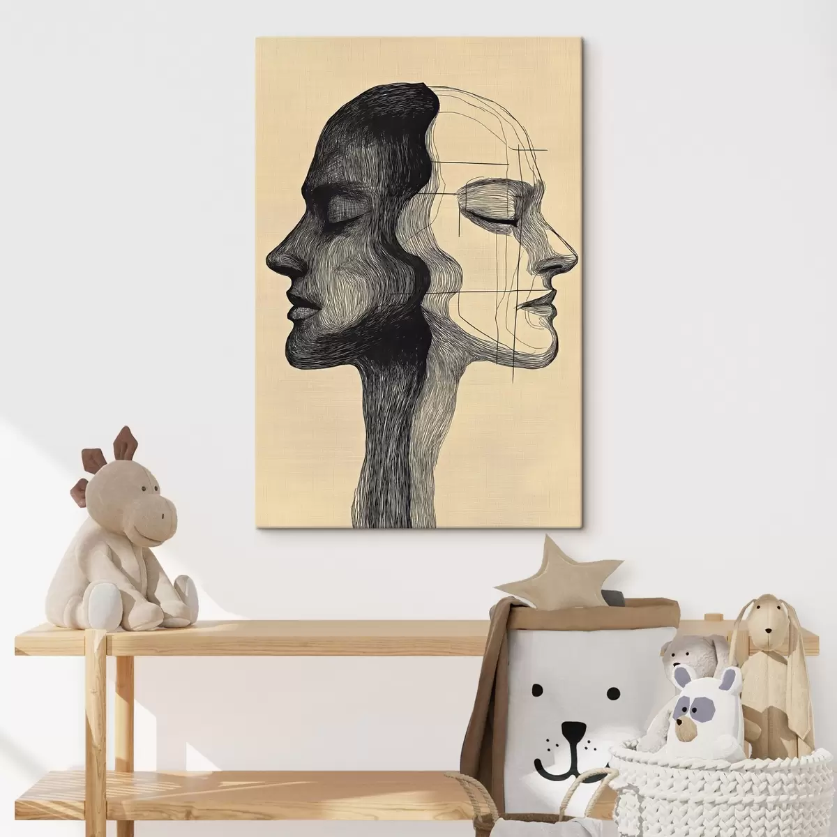 Wandbilder Zwei Rufe der Seele s44175