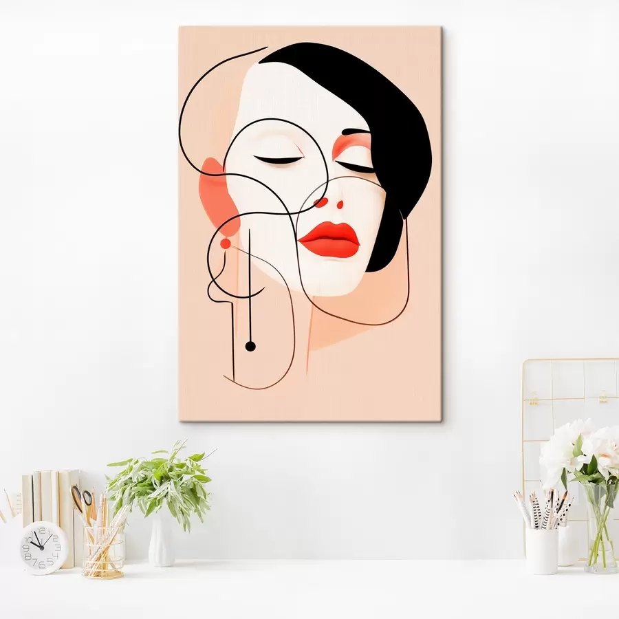 Wandbilder Eleganz des Blicks s44206