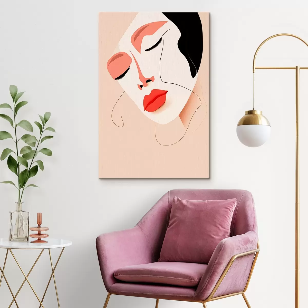 Wandbilder Echo der Gefühle s44207