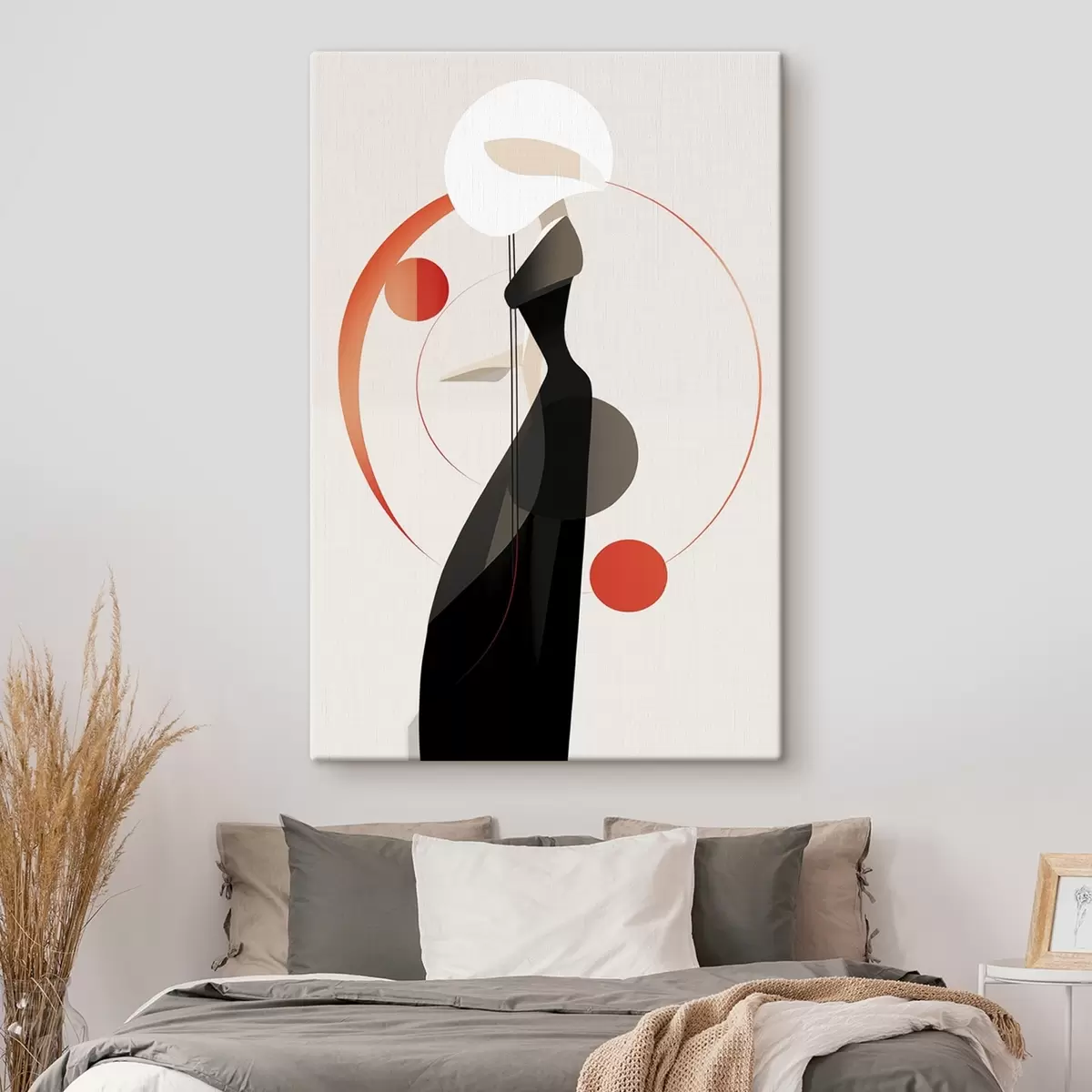 Wandbilder Silhouette im Tanz des Lichts s44208