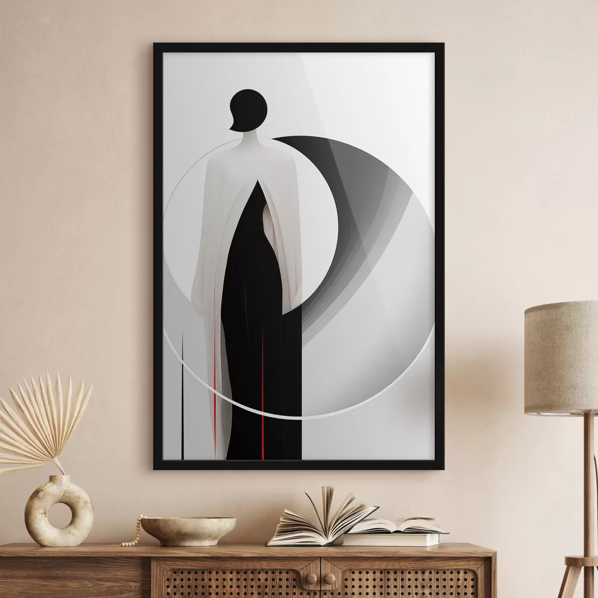 Poster Eleganz des Blicks f44209