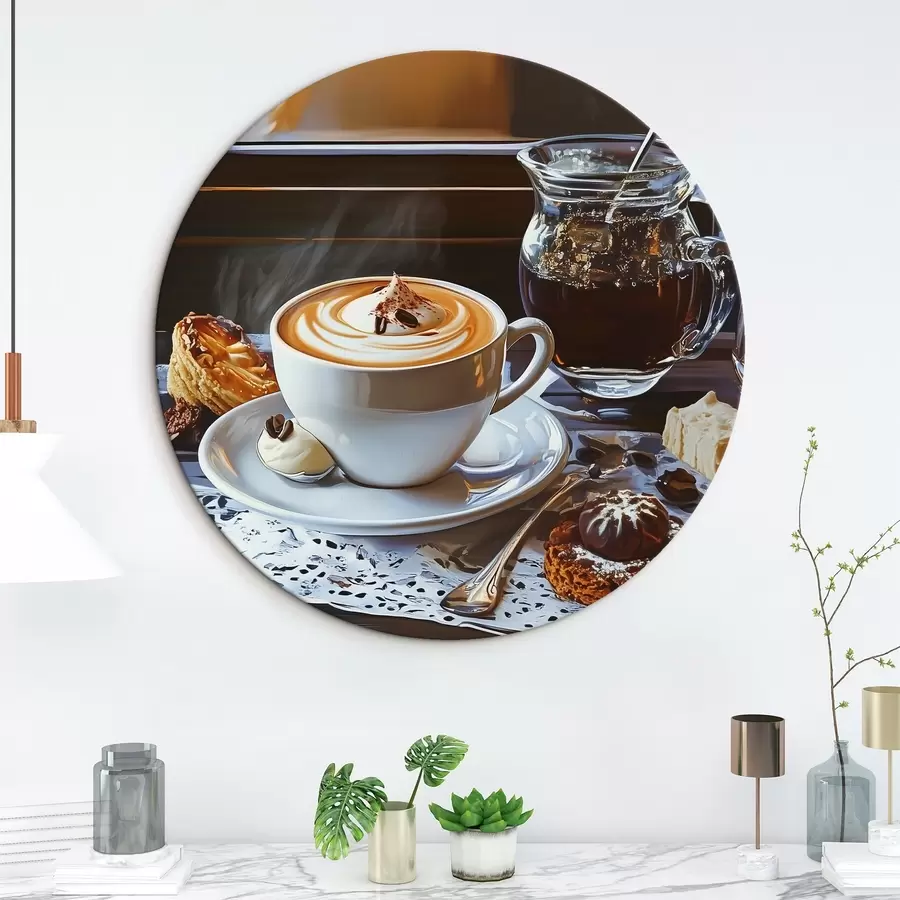 Wandbilder Kaffee auf dem Tisch r44229