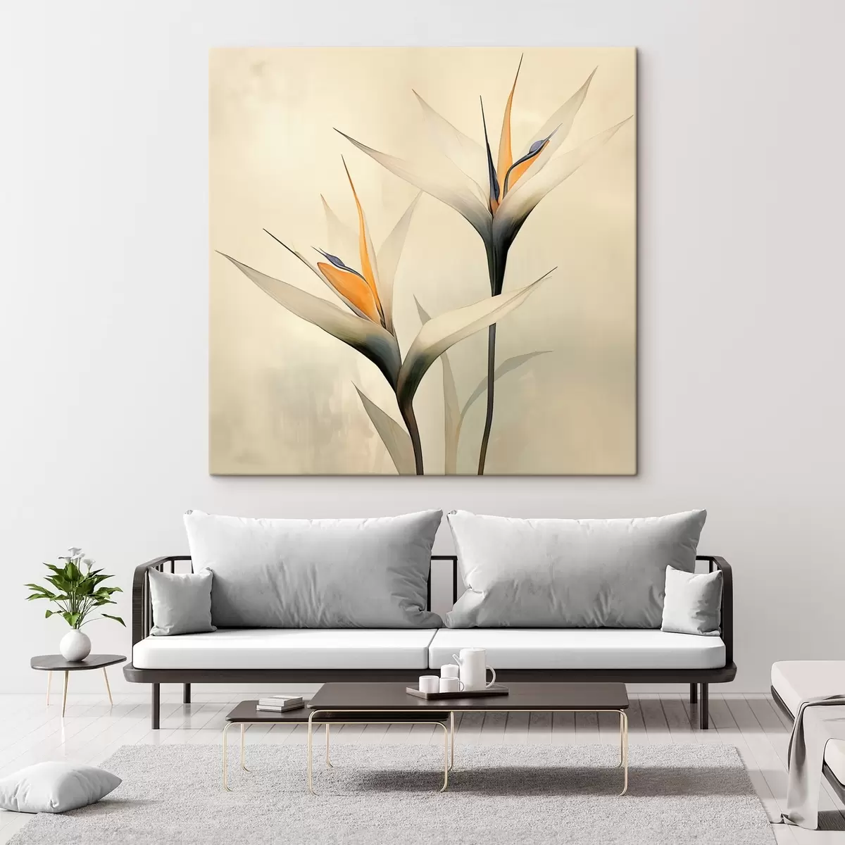 Wandbilder Ungewöhnliche und elegante Blumen s44243