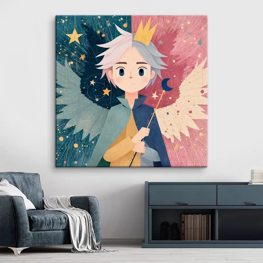 Wandbilder Dualität im Stil der Fantasie s44245