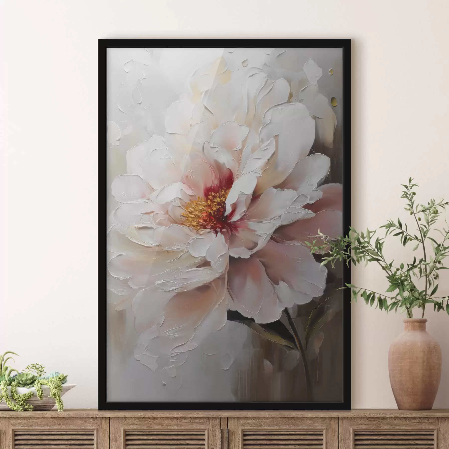 Wandbilder Große Blume f44256