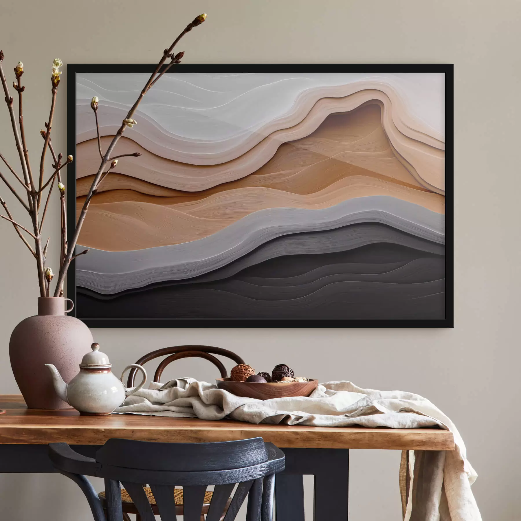 Fototapete Abstrakte Wellen f44258