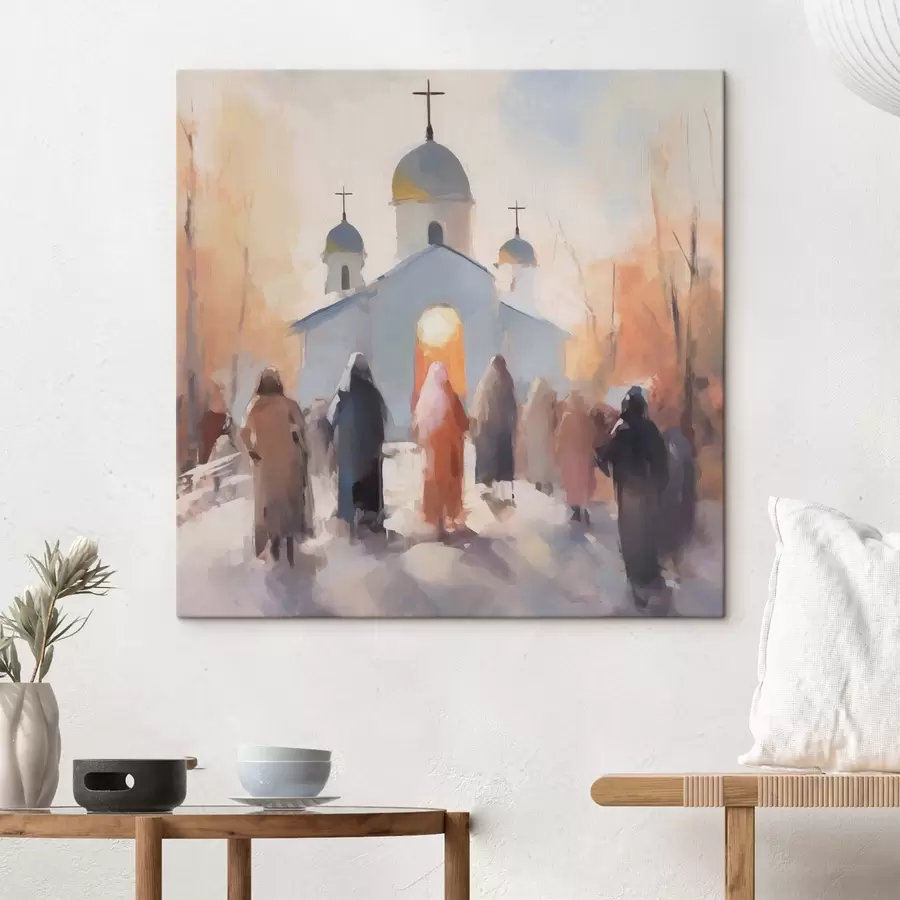 Wandbilder Kirche s44286