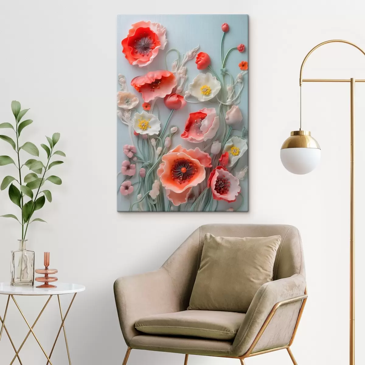 Wandbilder Klatschmohn s44295