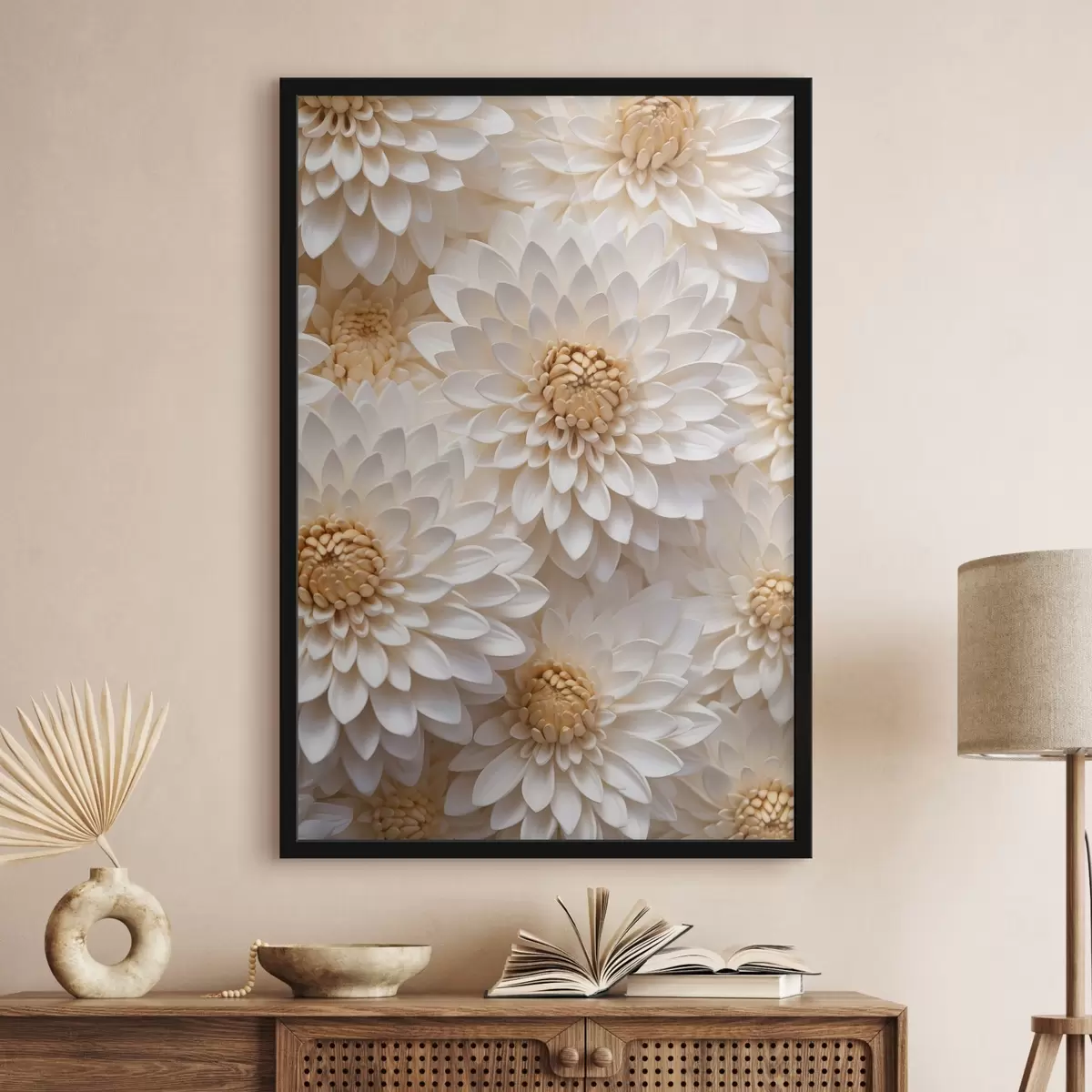 Poster Chrysanthemen f44290