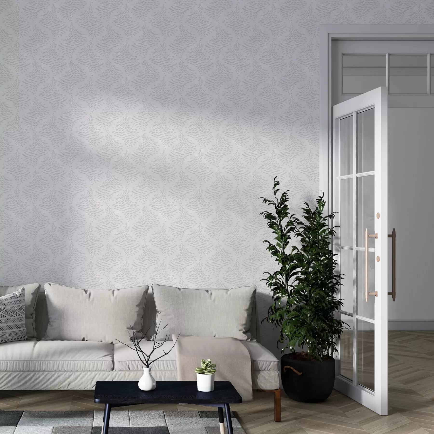 Fototapete Abstrakter floraler Minimalismus a00144