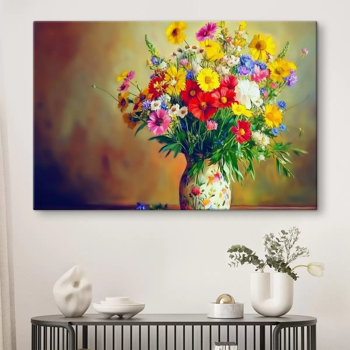 Wandbilder Ein bunter Strauß s44323