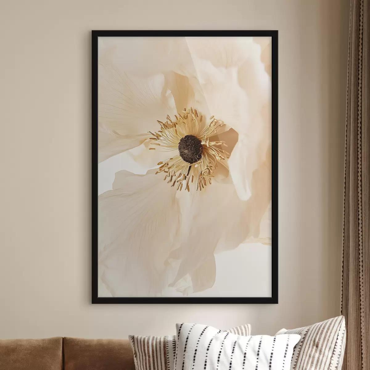 Poster Die Mitte der Blüte f44318