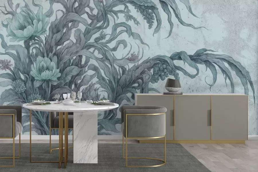 Fototapete Surreale Pflanzen w03979v1