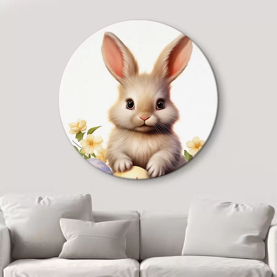 Wandbilder Niedlicher Hase r44382