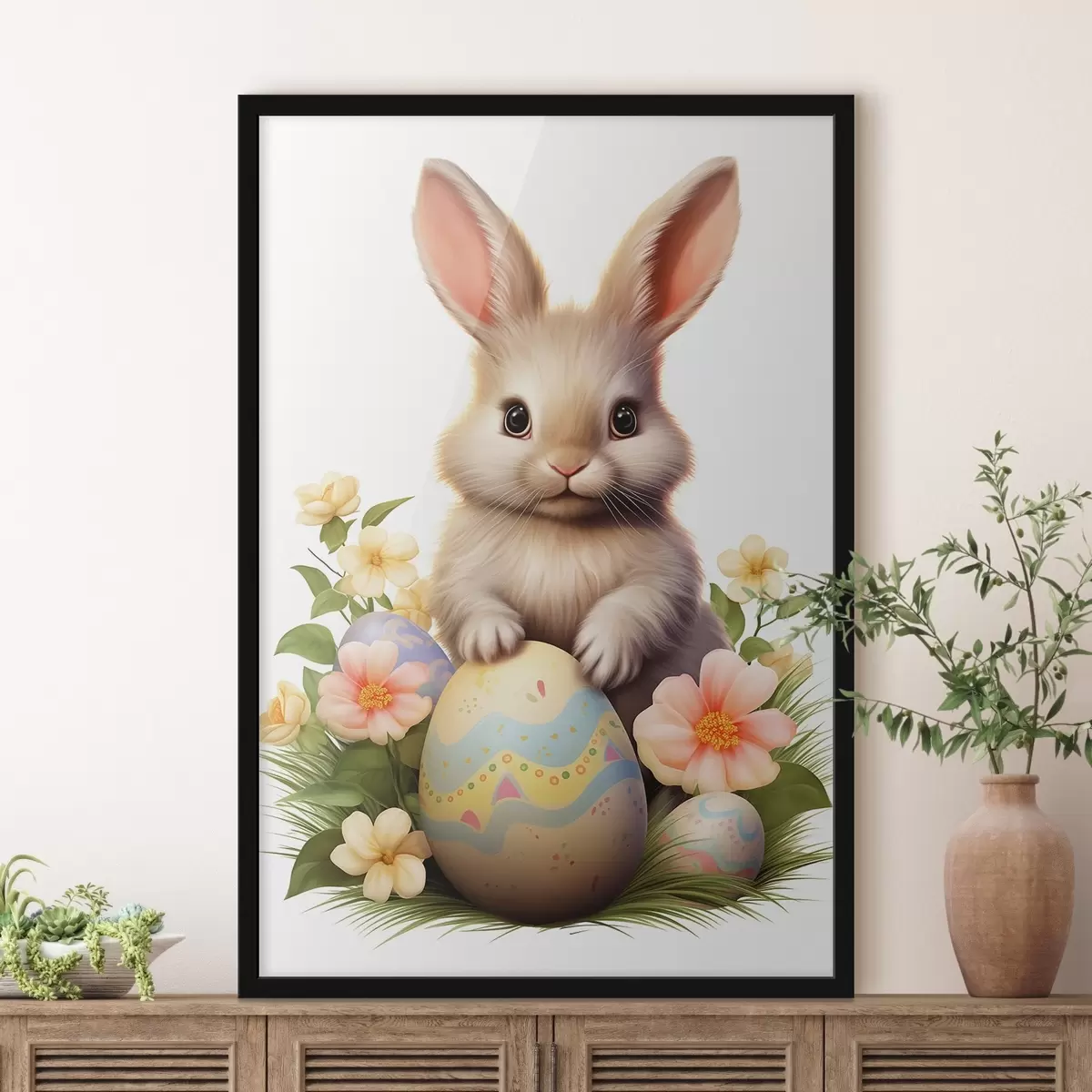 Poster Niedlicher Hase f44382