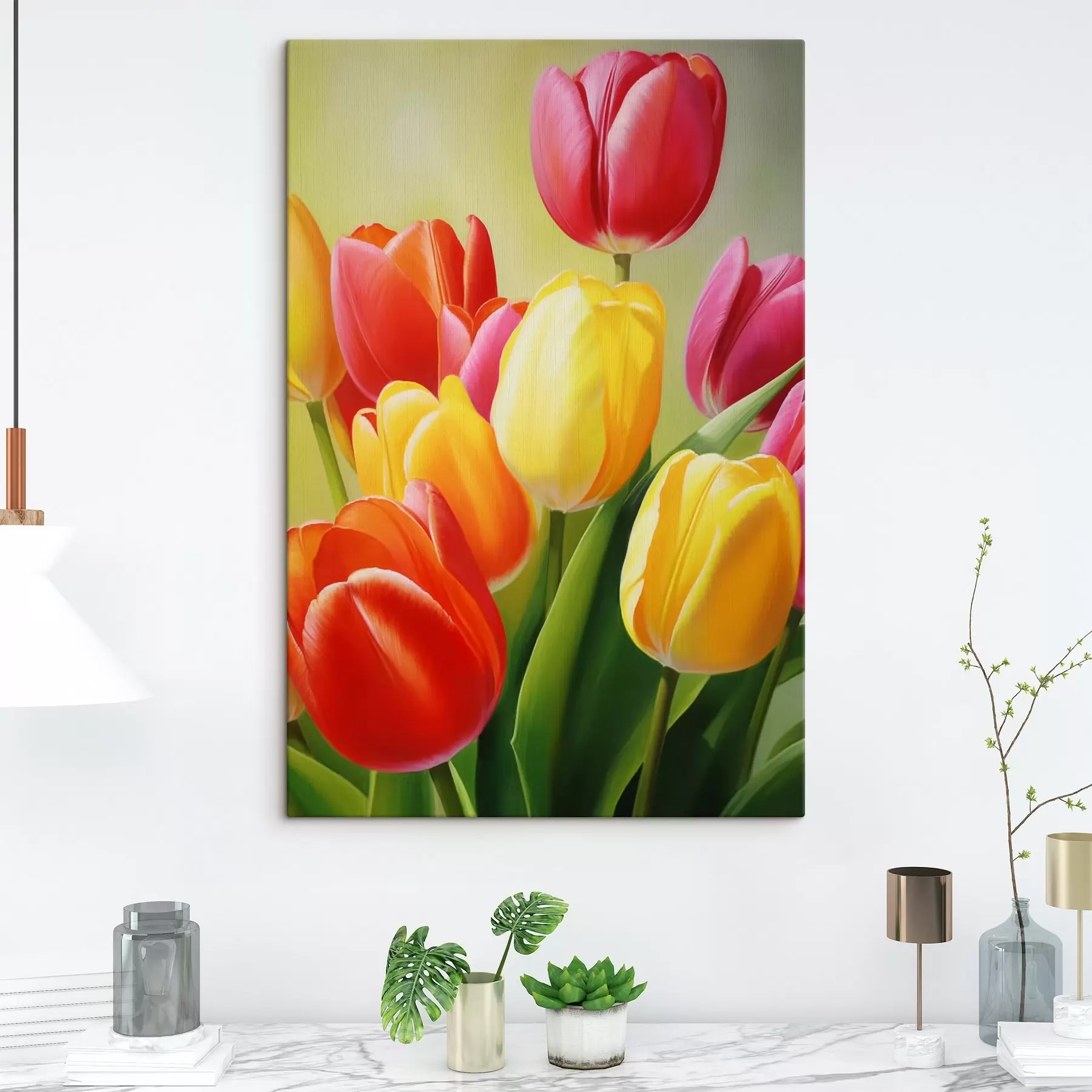 Wandbilder Tulpen s44269
