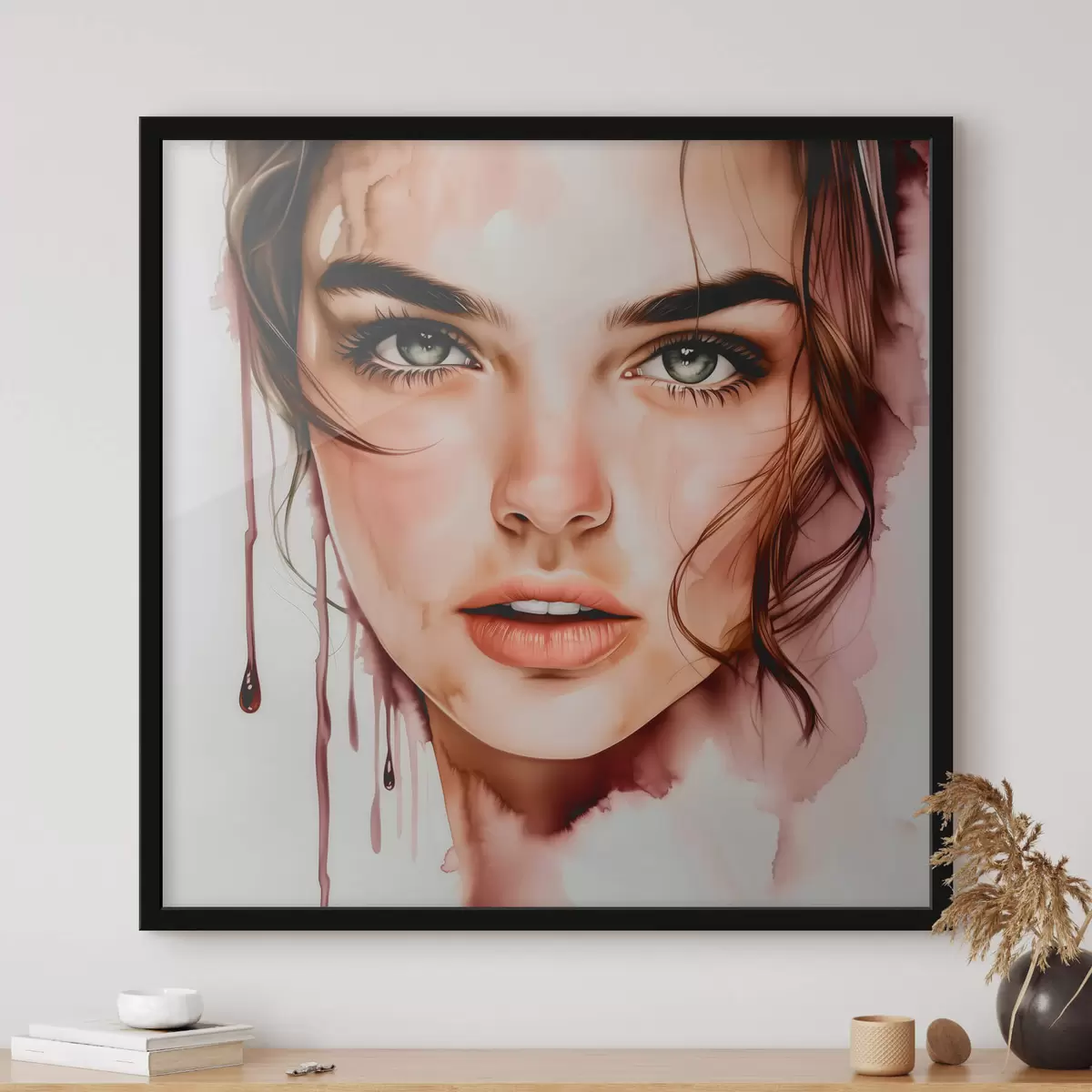 Poster Porträt einer Frau f44363