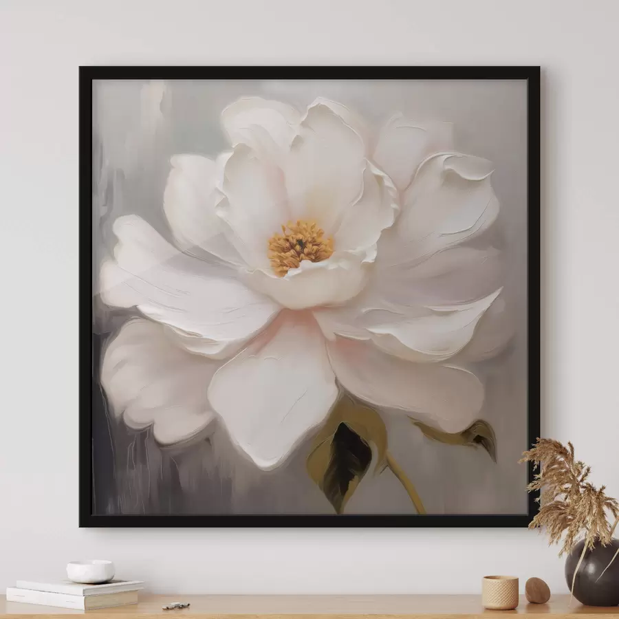 Fototapete Große zart blühende Blume f44369